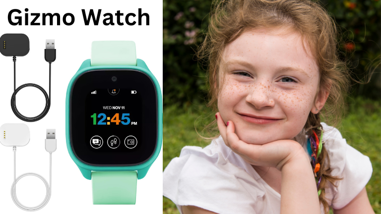 Young girl searching for a Gizmo Watch for Kids