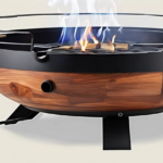 Electric Fire Pit, ai generated image